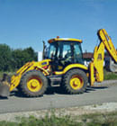 Аренда трактора в Истре, аренда экскаватора погрузчика JCB Истринский район